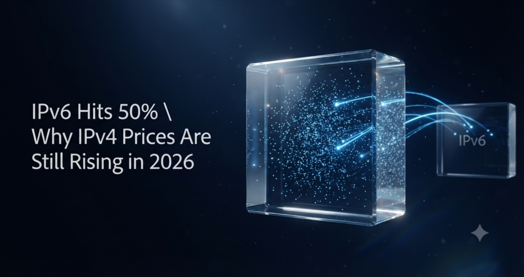 IPv6 reaches 50% adoption while IPv4 prices continue rising in 2026